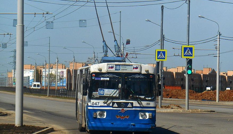 В Калуге на день изменятся маршруты двух троллейбусов