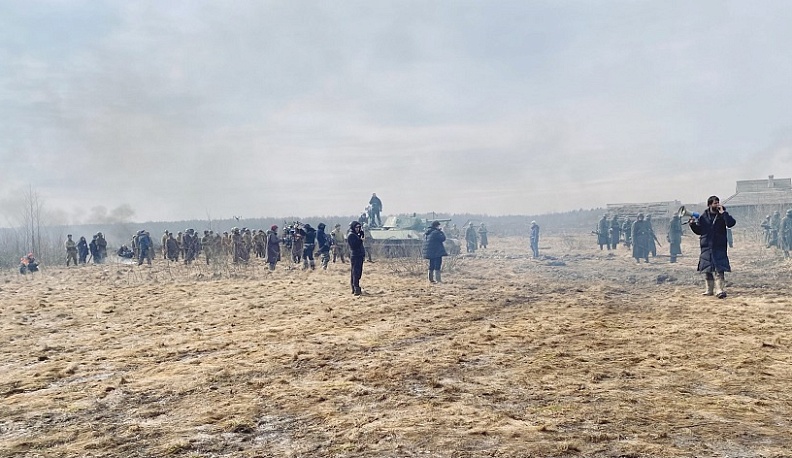 В Медыни школьникам провели экскурсию по кинокомплексу «ВоенФильм»