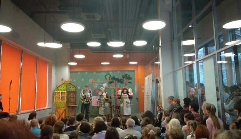 Самым юным калужанам на "Уграфесте" показали старую сказку
