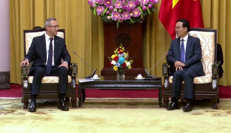 Владислав Шапша встретился с президентом Вьетнама Во Ван Тхыонгом