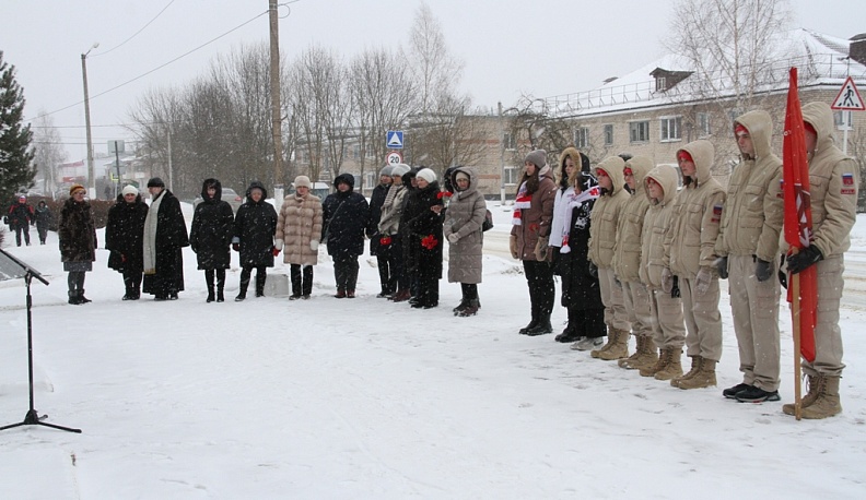 В Барятино отметили 81-ю годовщину освобождения села от немецко-фашистских захватчиков