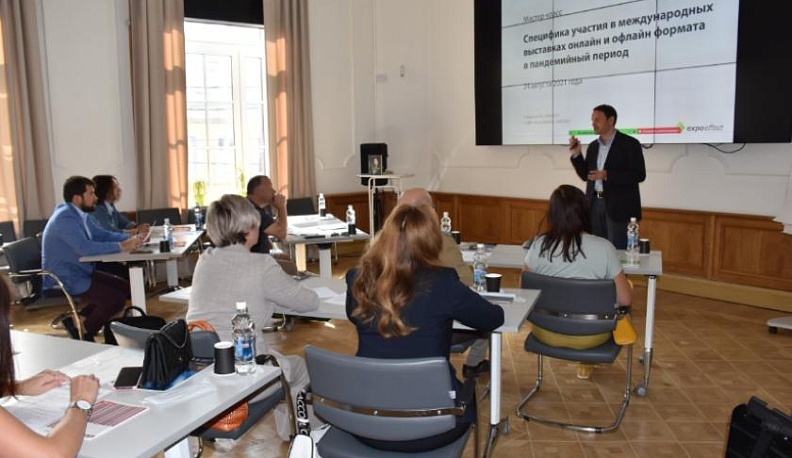 Калужским предпринимателям рассказали, как получить эффект от участия в международных выставках