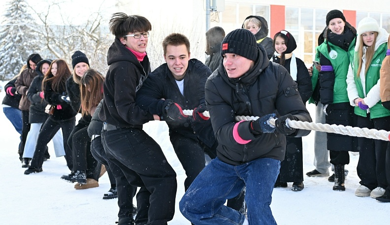 Праздник молодых и активных отметили студенты Обнинска
