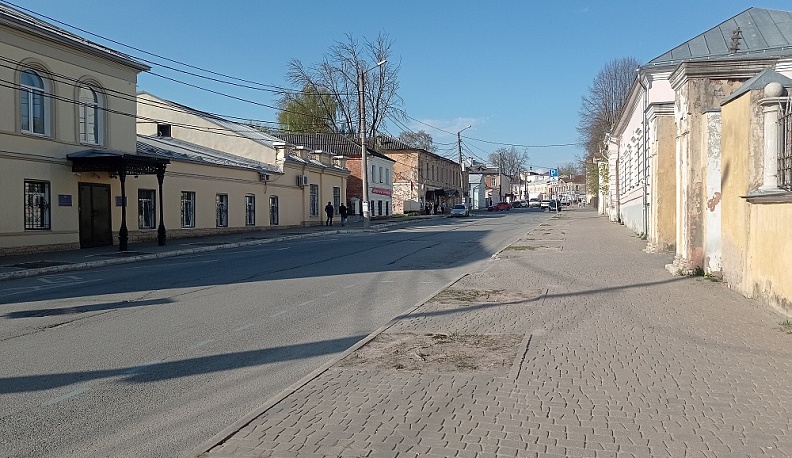 Улица Театральная в Калуге станет пешеходной  
