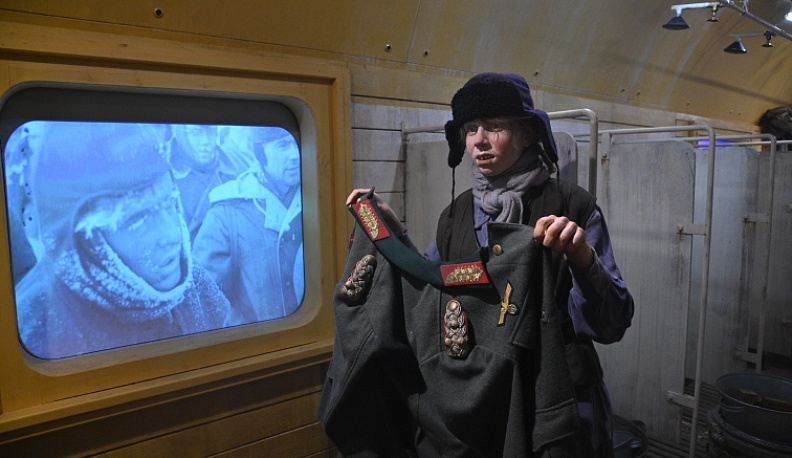 В Калугу прибыл «Поезд Победы»