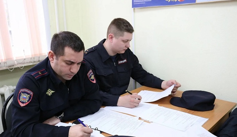 В Калужской области определили лучшего полицейского 