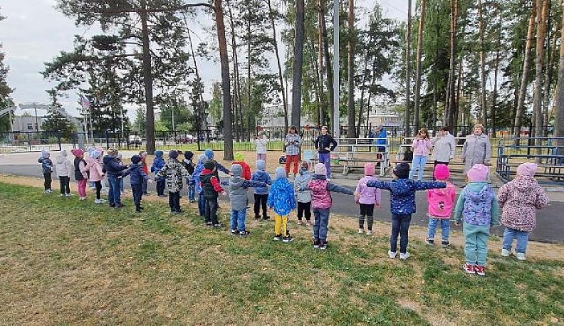 В Жуковском районе прошёл «День бега» для малышей