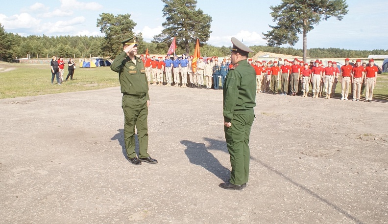 Лучшие отряды «Юнармии» Калужской области собрались в квест-экспедиции в Козельске