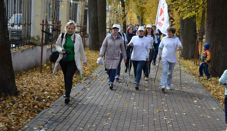 В Калуге отметили Всероссийский день ходьбы