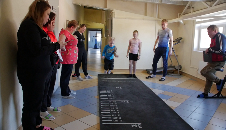 В Людинове пять семей приняли участие в сдаче ГТО