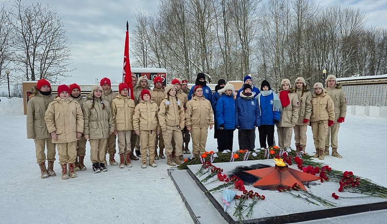 В Сухиничах отметили годовщину освобождения города