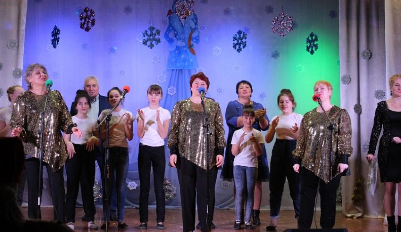 В Людиновском районе прошел фестиваль-конкурс "Новогодний граммофон"