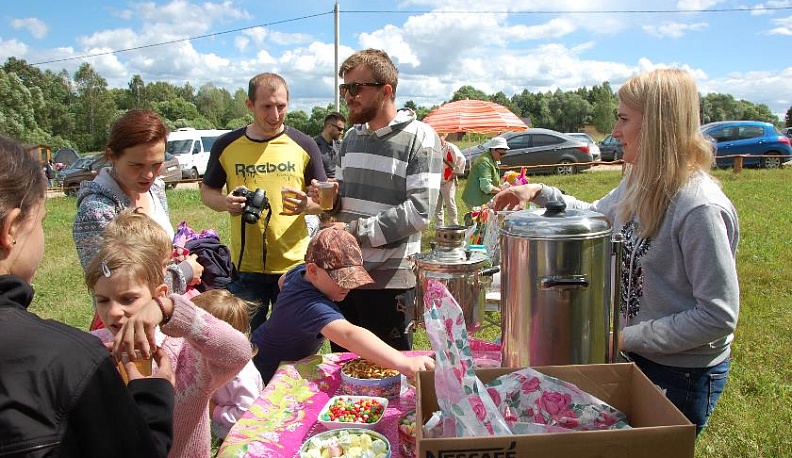 Дождь празднику не помеха