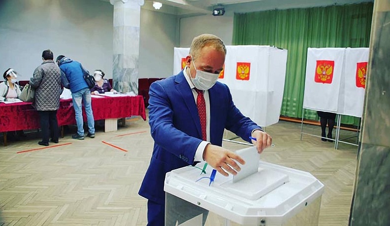 Людиновцы голосуют на выборах депутатов Государственной Думы РФ