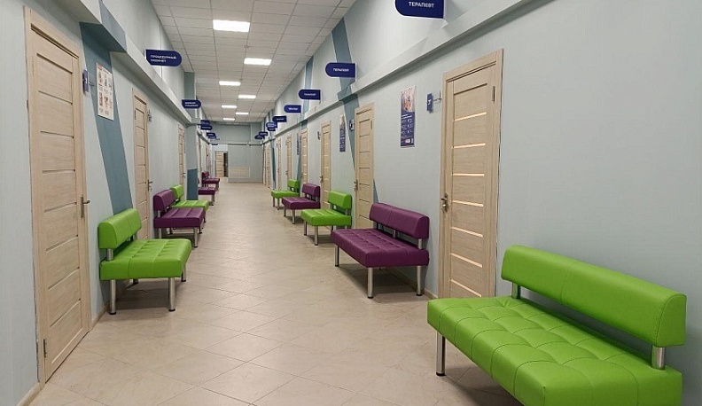 В Калуге после обновления открылась поликлиника №2 на улице Чехова 