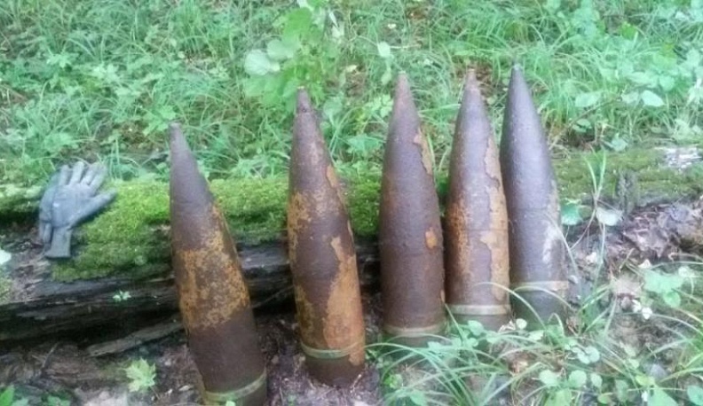 В Калужской области саперы обезвредили восемь снарядов времен войны