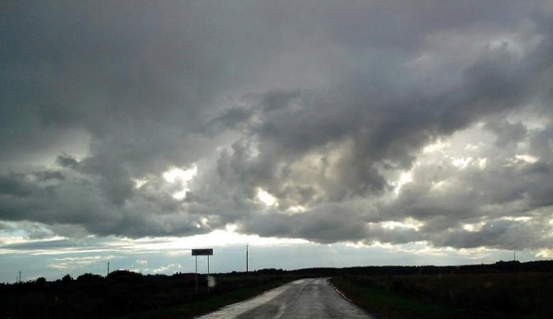 На Калужскую область надвигается гроза 
