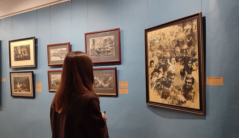 В Калуге представили выставку «Дни войны. 1941 – 1945»