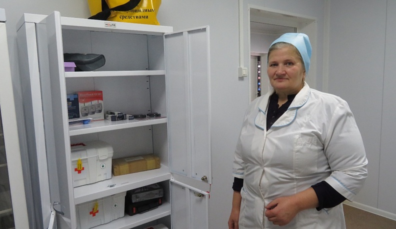В Спас-Деменском районе открыли два современных фельдшерско-акушерских пункта