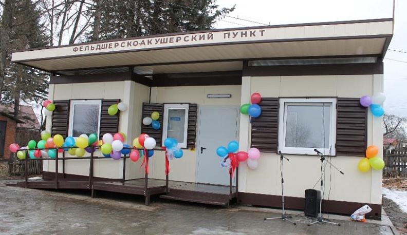 В Тарусском районе открыли три новых фельдшерско-акушерских пункта