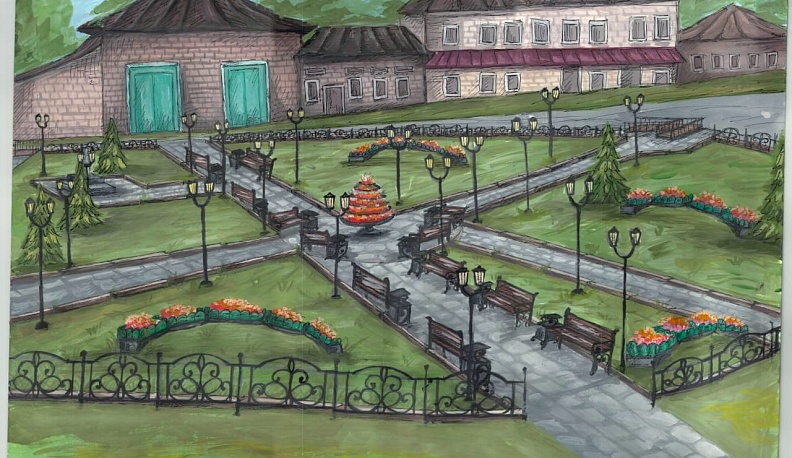Жителям Износок предоставили проекты благоустройства двух скверов