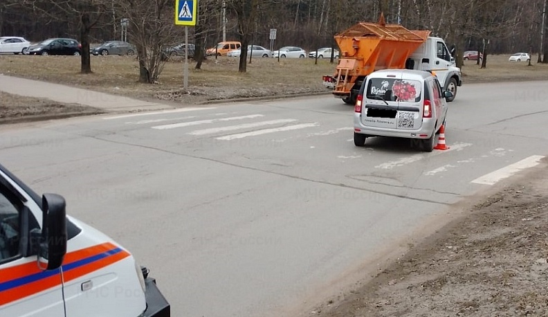 Пешехода сбили в центре Обнинска