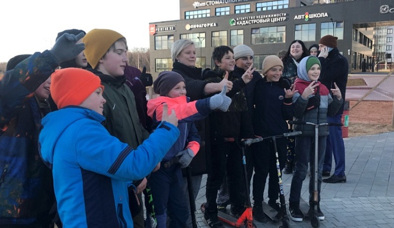 В Обнинске открылся первый в Калужской области скейт-парк