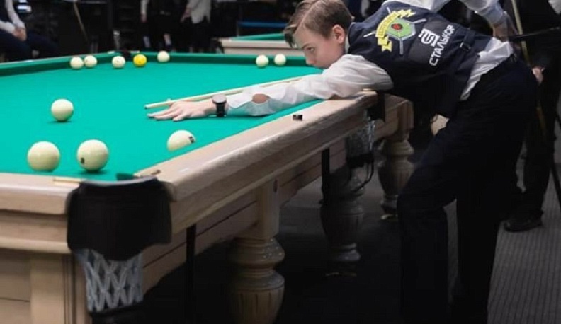 Калужский юниор стал бронзовым призером на первенстве страны по бильярду
