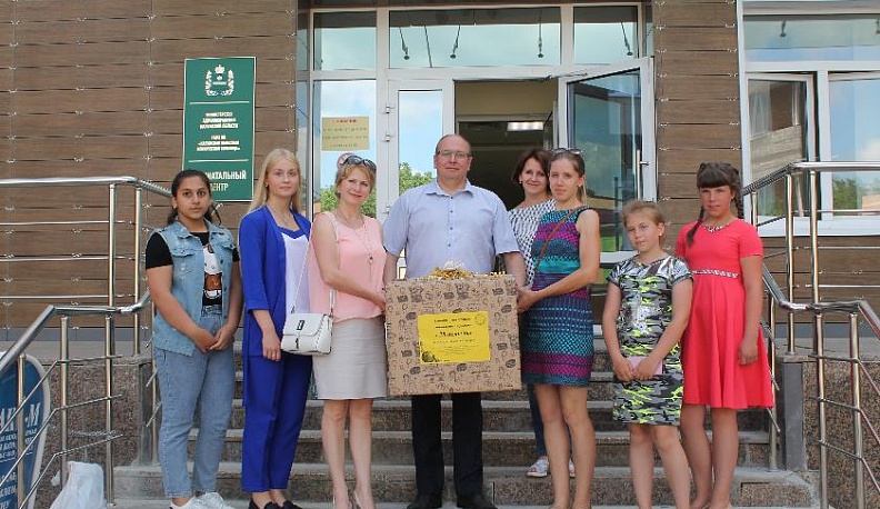 Большой подарок для маленьких пациентов 