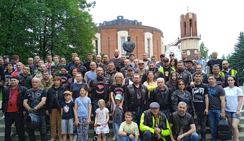 «Ночные Волки» проехали по Жуковским местам