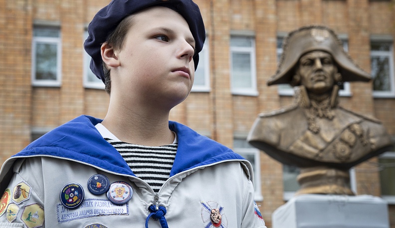 В Калуге открыли бюст великому российскому флотоводцу Федору Ушакову