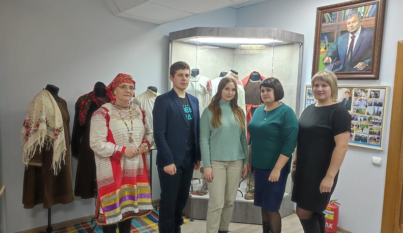 Молодежный совет Хвастовичского района встретился с молодежным парламентом Заксобрания 