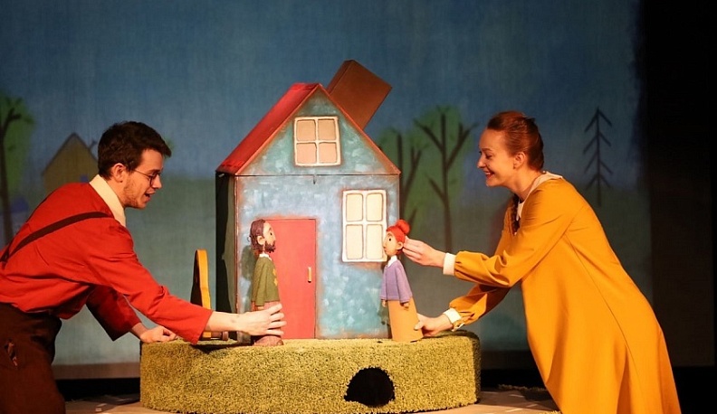 Калужский театр кукол продемонстрировал премьеру «Мышка ищет маму»