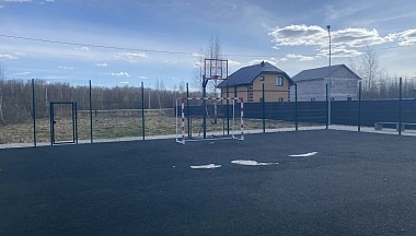 Спортивная площадка в Ферзиковском округе обрела новую жизнь благодаря обращению жителей