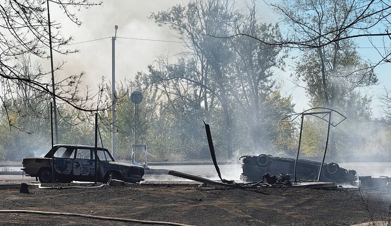В Первомайске  два человека погибли в результате атаки БПЛА