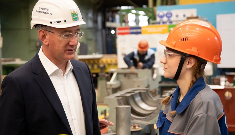 Владислав Шапша встретился с коллективом Калужского турбинного завода 