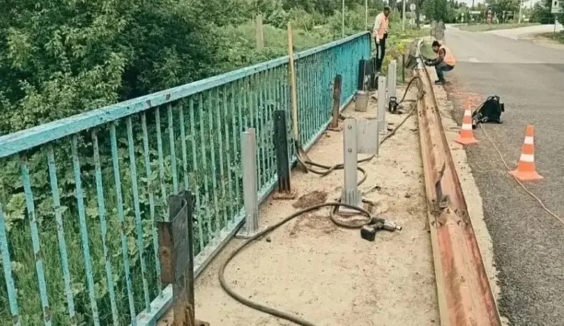 В Козельске начался ремонт путепровода через железную дорогу