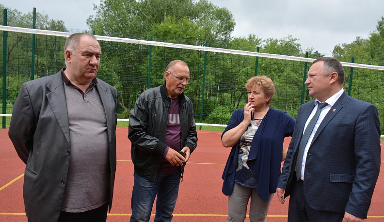 В Малоярославецком районе построена современная спортплощадка