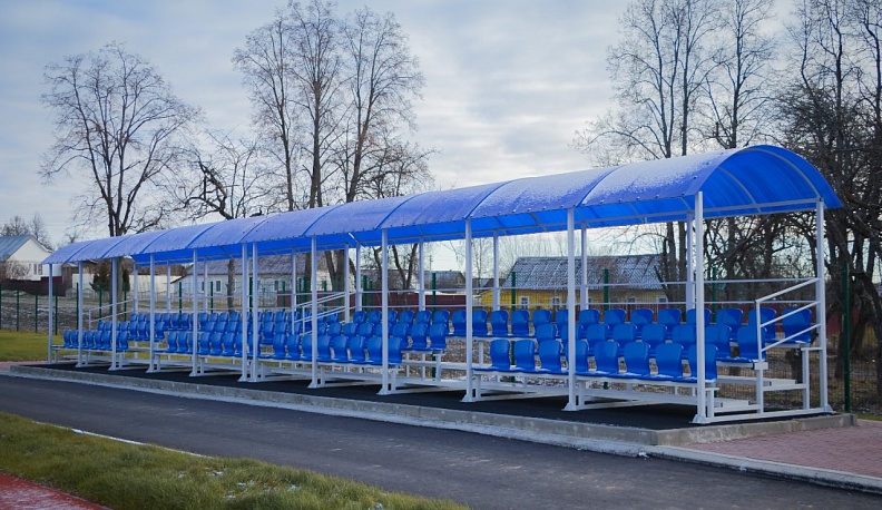 В Сухиничах построили новый стадион