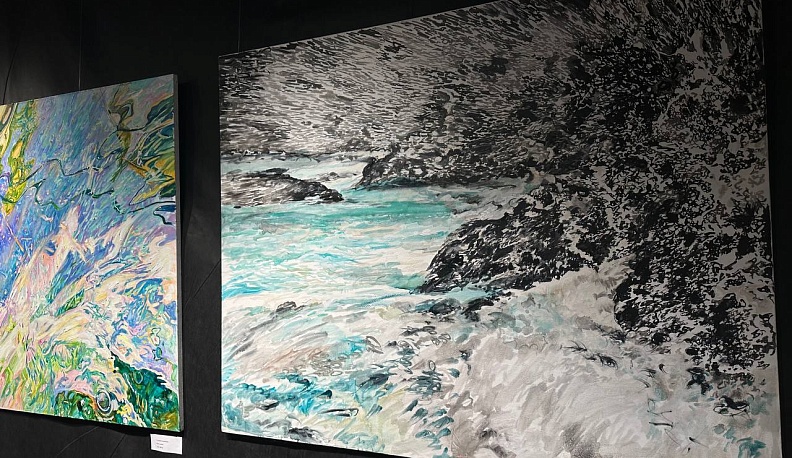 В калужском ИКЦ открылась выставка Ольги Синявской