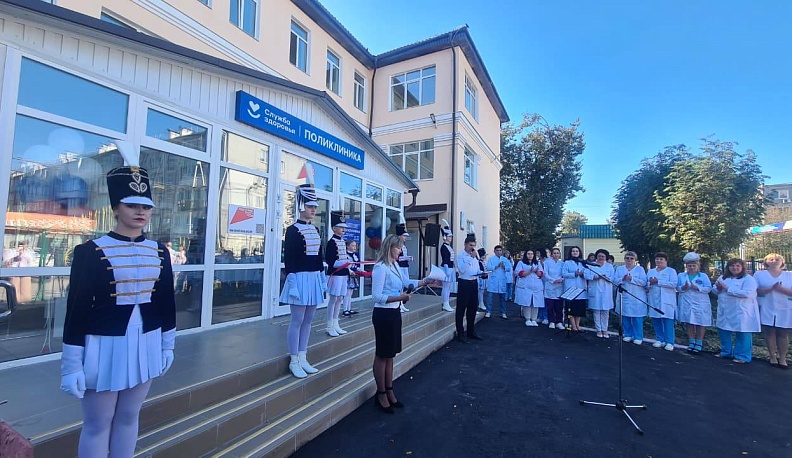 В Сухиничах открылась обновленная поликлиника
