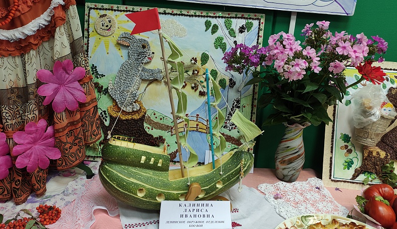 На выставке «Дары природы» в калужском обществе инвалидов показали «Амурского тигра»