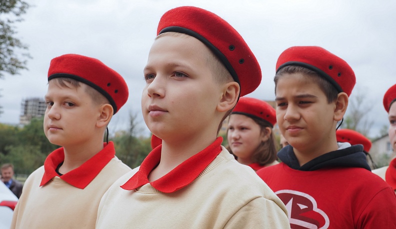 Ряды юнармейского движения Калуги пополнились новыми участниками