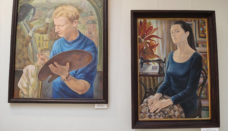 В Калужском Доме художника открылась групповая выставка «Разноголосье»