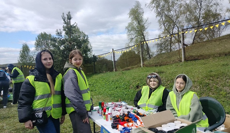 Обнинцы провели «Чистые игры» на  берегу Протвы