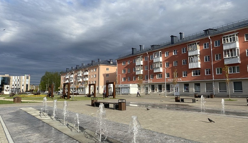 В Обнинске запустили городские фонтаны