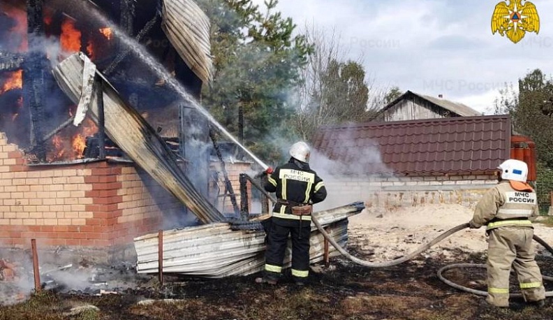 При пожаре в Козельском районе погибла 97-летняя женщина