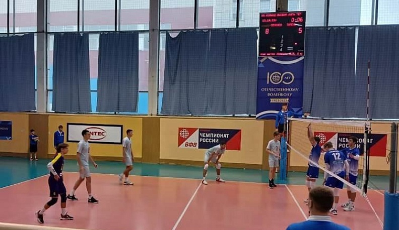 Обнинские волейболисты дважды обыграли гостей из Тюмени