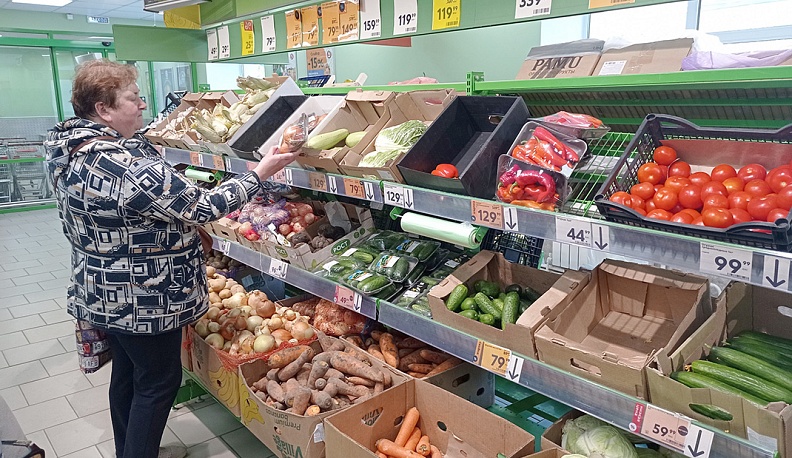 Овощи на грядках    и на прилавках