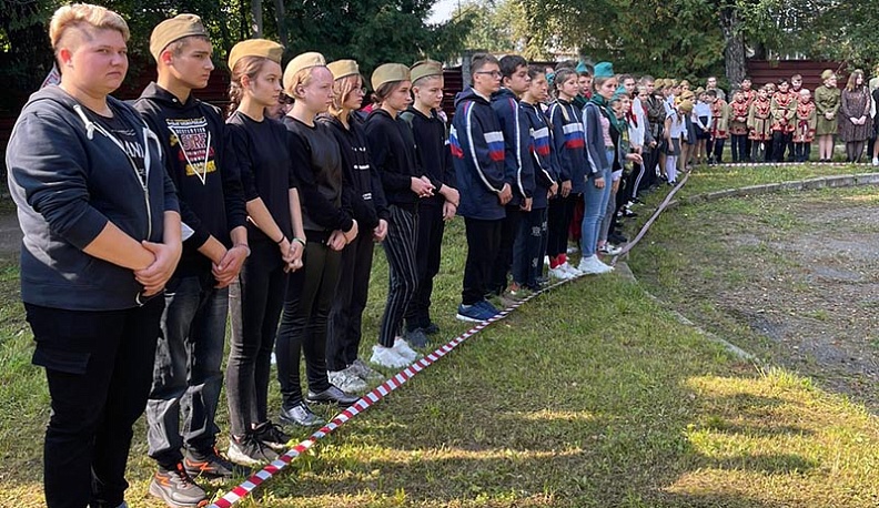 Юные людиновцы прошли курс молодого бойца